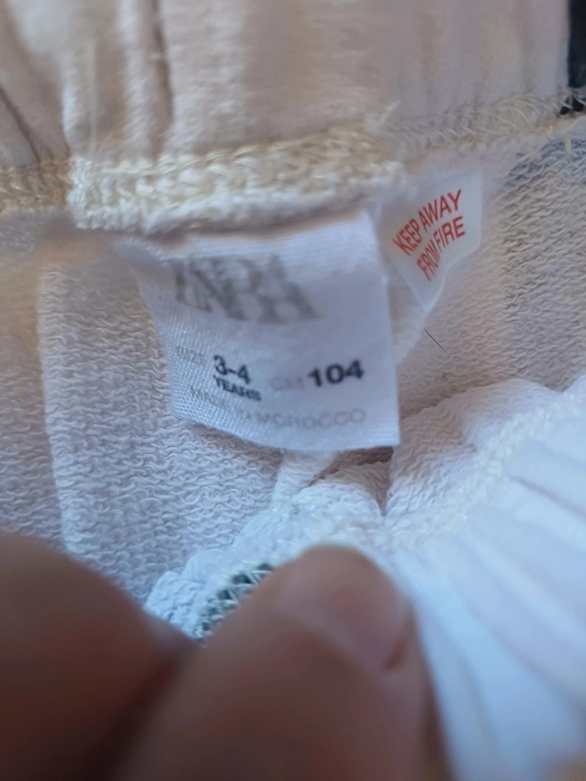 Zara 3/4 year old sweatpants – photo 6